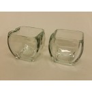 Small Square Bud Vases